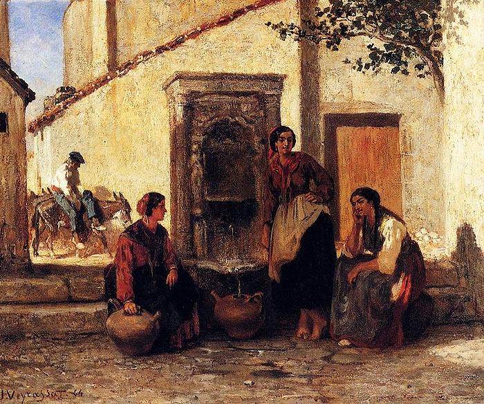 James Joseph Jacques Tissot Huile sur toile Spain oil painting art